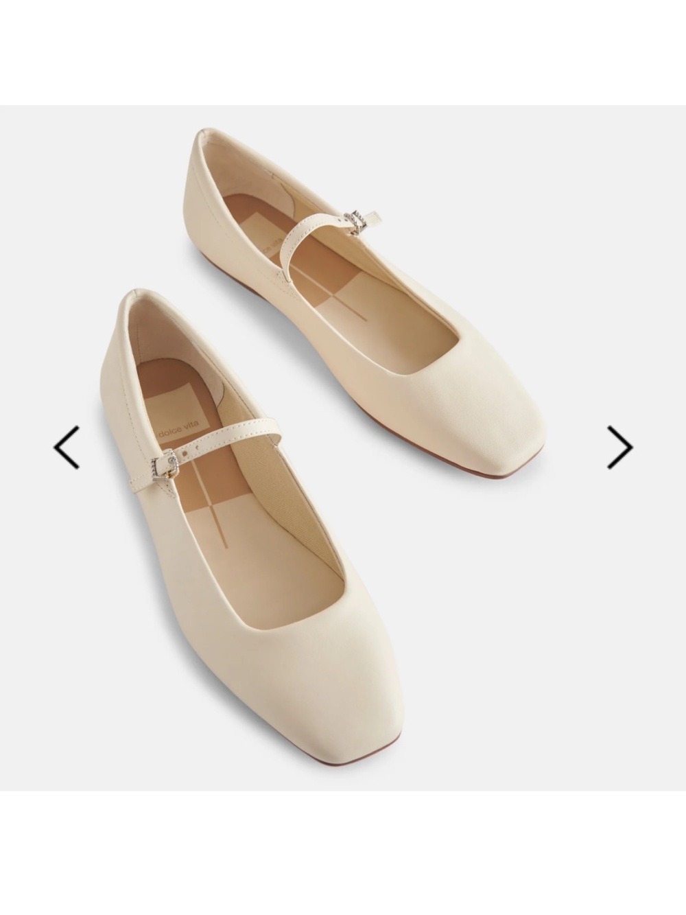 Dolce Vita Reyes Ivory Leather